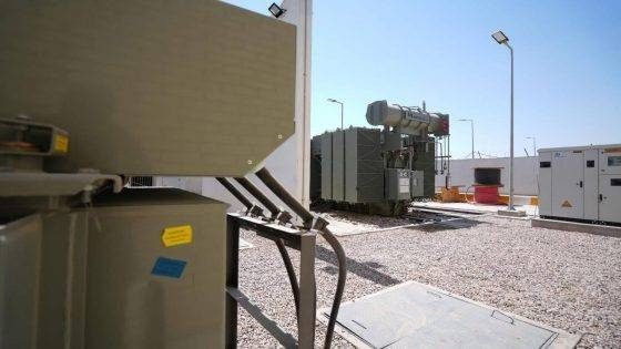 إدخال عشر محطات كهرباء متنقلة للخدمة