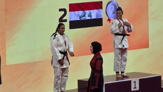 فضية وبرونزية للعراق في بطولة آسيا للجودو بالأردن