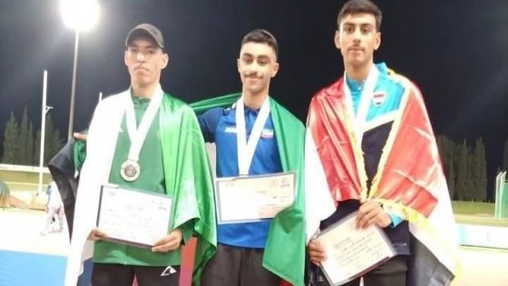 العراق يحرز برونزية الوثب العالي في بطولة العرب بتونس