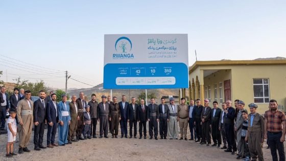 مؤسسة روانگە تحول قرية كوردستانية بالكامل إلى الطاقة الشمسية