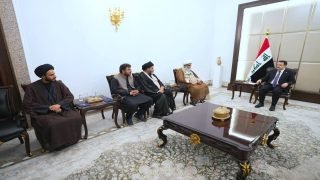 السوداني يستقبل الأمين العام لحزب وحدة المسلمين الباكستاني