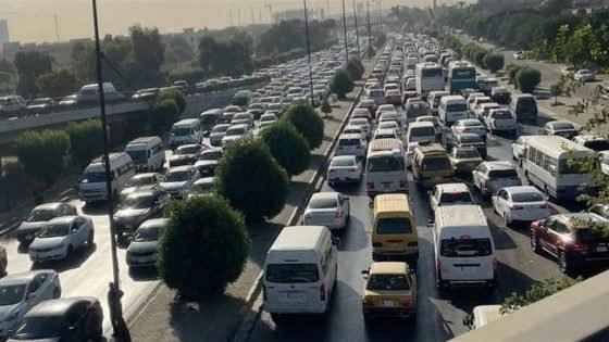 ازدحامات مرورية في بغداد