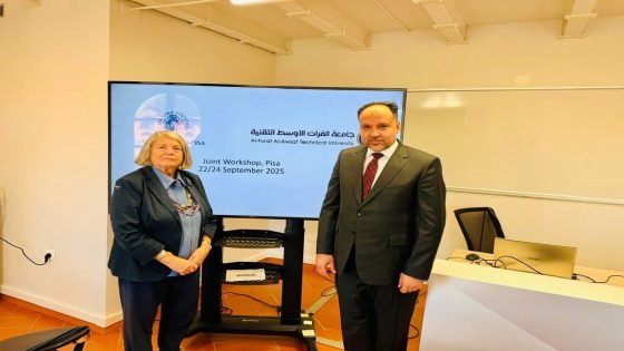 انفتاح أكاديمي عراقي.. جامعة الفرات الأوسط التقنية تبحث مسار بولونيا في إيطاليا