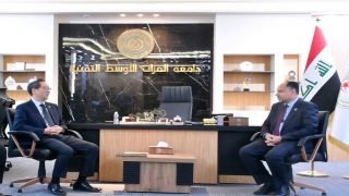الزبيدي يبحث مع السفير الكوري الجنوبي الجديد آفاق التعاون العلمي والأكاديمي