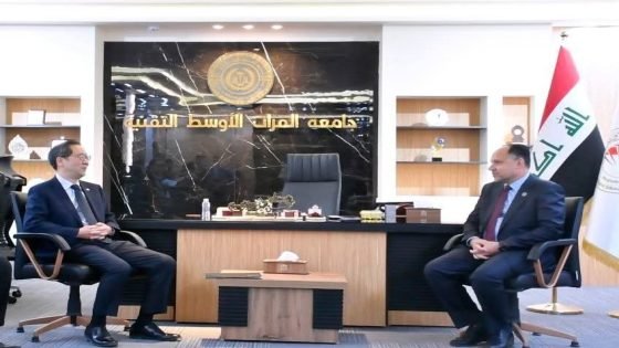 الزبيدي يبحث مع السفير الكوري الجنوبي الجديد آفاق التعاون العلمي والأكاديمي