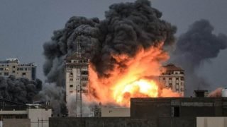 إعلام فلسطيني: سلسلة غارات صهيونية تستهدف منطقة تل الهوى جنوب غرب مدينة غزة