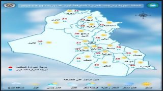 الطقس.. غبار وارتفاع في درجات الحرارة  