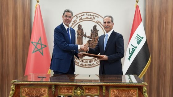 توقيع مذكرة تفاهم بين القضاء العراقي والمغربي