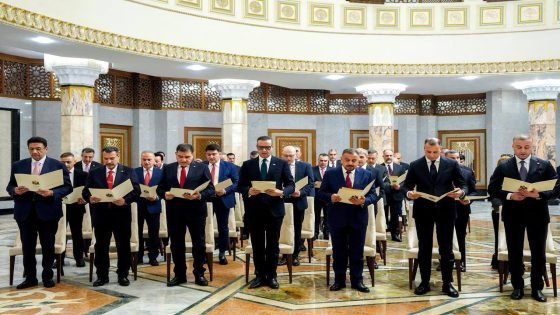 سفراء العراق الجدد يؤدون اليمين القانونية أمام رئيس الجمهورية