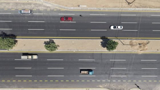اعادة افتتاح طريق بغداد -الموصل بعد اكتمال اعمال اكساء وتخطيط سايد الدخول الى العاصمة بغداد