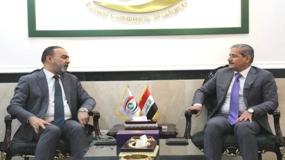 رئيس هيأة الإعلام والاتصالات يبحث مع رئيس هيأة النزاهة الاتحادية سبل تعزيز الدور الرقابي وآليات التكامل المؤسسي