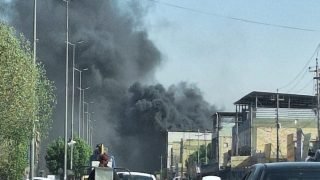 اندلاع حريق محدود في المنطقة الخضراء وسط بغداد