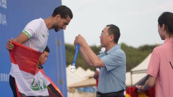 العراق يحصد فضية آسيا في التجديف ويضمن بطاقة أولمبياد الشباب