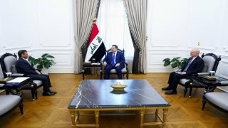 رئيس مجلس الوزراء محمد شياع السوداني يستقبل الممثل الخاص للأمين العام للأمم المتحدة