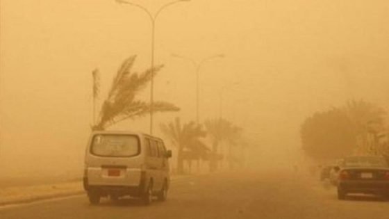 الان.. موجات غبار من صلاح الدين ونينوى تتجه نحو بغداد والرمادي.