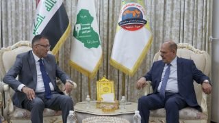 نقيب الصحفيين يرحب بسفير فلسطين ويؤكد موقف العراق الثابت تجاه القضية الفلسطينية
