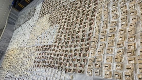 الداخلية العراقية تعلن ضبط 320 كيلوغراماً من المخدرات بعملية مشتركة مع سوريا