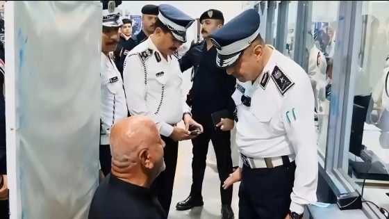 جولة ميدانية لمدير المرور العام لمتابعة الخدمات ورصد المخالفات المرورية