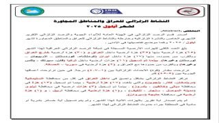 الرصد الزلزالي: 35 هزة داخل العراق و30 قرب الحدود خلال أيلول