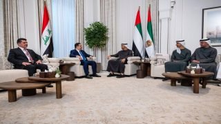 السوداني ومحمد بن زايد يبحثان تعزيز التعاون الثنائي ودعم الاستقرار الإقليمي