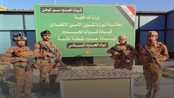 قيادة قوات الحدود تعلن إحباط محاولة تهريب 80 ألف حبة مخدرة عبر منطاد على الشريط الحدودي.