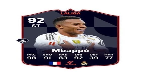 كيليان مبابي يحصل على جائزة أفضل لاعب بالليغا لشهر سبتمبر
