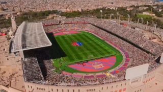 رسمياً مباراة برشلونة و أولمبياكوس في دوري أبطال أوروبا ستلعب في ملعب المونتجويك