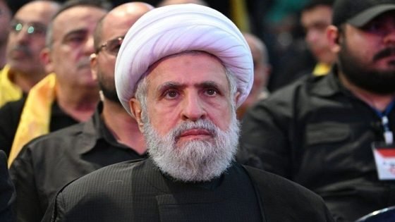 “نعيم قاسم”: – إسرائيل تعمل لمشروع “إسرائيل الكبرى” وأمريكا تدعمها بشكل كامل