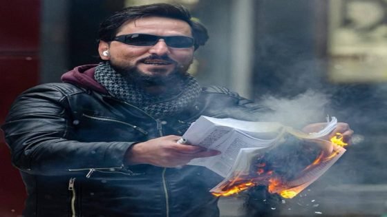 السلطات السويدية تبحث عن شاب سوري متهم بقتل حارق نسخ من المصحف سلوان موميكا.