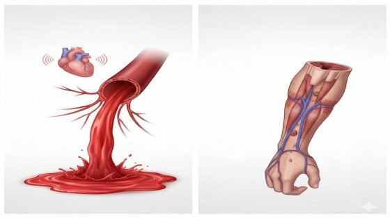 لماذا يموت الانسان عند قطع شريانه ولكن عند قطع يده يعيش؟!
