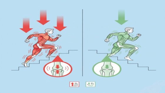 لماذا صعود الدرج اصعب من نزوله!؟