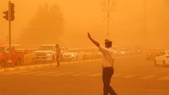 المرور توجه السائقين بالحذر مع تصاعد الغبار في عدد من المحافظات