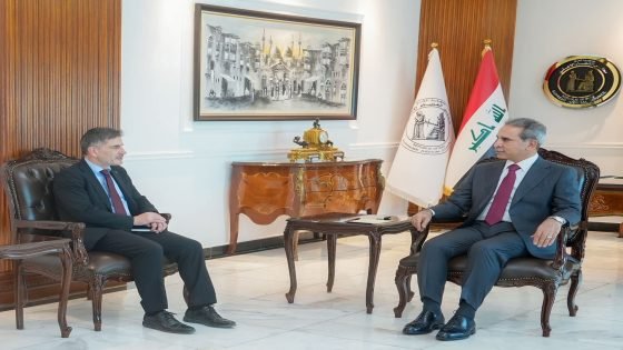 رئيس مجلس القضاء الأعلى يبحث مع سفير بعثة الاتحاد الأوروبي تعزيز التعاون القضائي