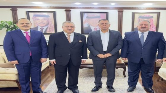 سفير جمهورية العراق لدى المملكة الأردنية الهاشمية يلتقي وزير الداخلية الأردني