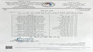 اختيار تدريسيين من تربية بدنية ميسان ضمن فريق المقيم الوطني لاعتماد برامج التربية الرياضية في العراق
