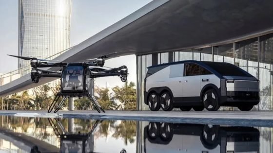 الصين تبدأ الإنتاج التجريبي للسيارات الطائرة