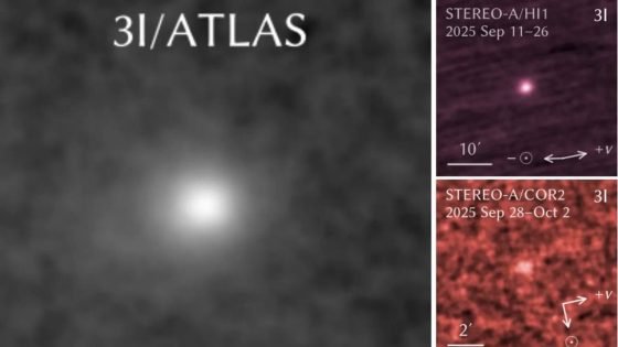 توهّج مفاجئ لمذنب قادم من خارج نظامنا الشمسي يحيّر العلماء