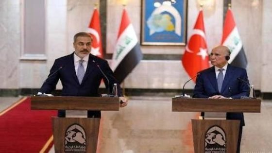 العراق وتركيا يعلنان عن اتفاقية جديدة لإدارة ملف المياه وتعزيز التعاون الاقتصادي والطاقة
