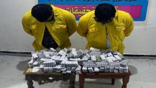 قوة أمنية تلقي القبض على متهمين اثنين بحوزتهما 13 ألف حبة ترامادول في محافظة البصرة