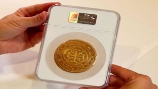 بيع عملة ذهبية كبيرة سُكّت عام 1609 للملك الإسباني فيليب الثالث بأكثر من 3.4 مليون دولار بمزاد في سويسرا