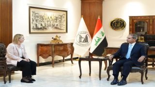 رئيس مجلس القضاء الأعلى يبحث مع وفد سويدي تعزيز التعاون القضائي الدولي