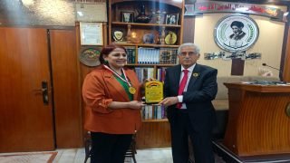 احتفاء رابطة مصطفى جمال الدين الأدبية بتجربة الشاعرة د. راوية الشاعر في البصرة