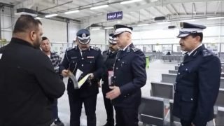 مدير المرور العام يتفقد مجمعات التاجيات والكاظمية لمتابعة إجراءات التسجيل وإجازات السياقة