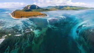 في أعماق المحيط الاطلسي يوجد “شلالات تحت الماء” تسمى Underwater Waterfalls.