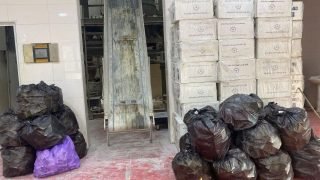 صحة البصرة تتلف أكثر من (10) اطنان من الأدوية المغشوشة والمهربة.