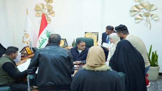 نائب محافظ البصرة يتابع شؤون المواطنين الإدارية والخدمية