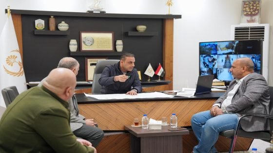 العامري يبحث ملف الخدمات في شط العرب ويكشف تفاصيل جسر القيادة البحرية الذي يربط بين القضاء ومركز البصرة