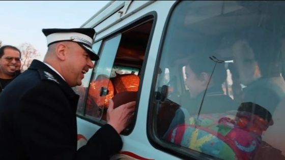 موقف إنساني ورصد مخالفات مرورية ومتابعة مشاريع بناء وإعمار خلال جولة ميدانية لمدير المرور العام في بغداد