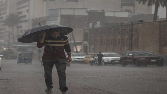 الطقس: أجواء ماطرة شمالاً ودرجات حرارة معتدلة في الوسط والجنوب.