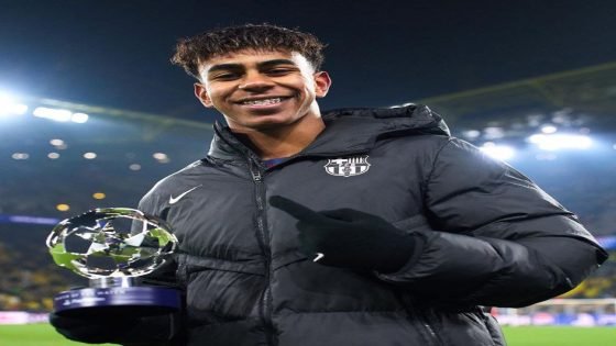 الموهبة لامين يامال هو اكثر لاعب في برشلونة صنع فرص للتسجيل هذا الموسم 92 فرصة